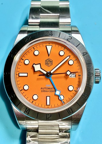 San martin 39mm gmt - martin,